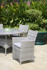 Lifestyle Garden Aruba Stacking 4 Seat Dining Set