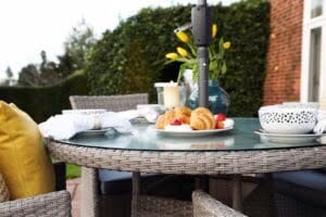 Supremo Barcelona 4 Seat Round Set