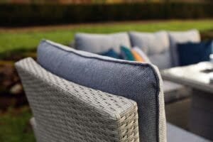 Supremo Barcelona Lounge Dining Set with Lava Cushions