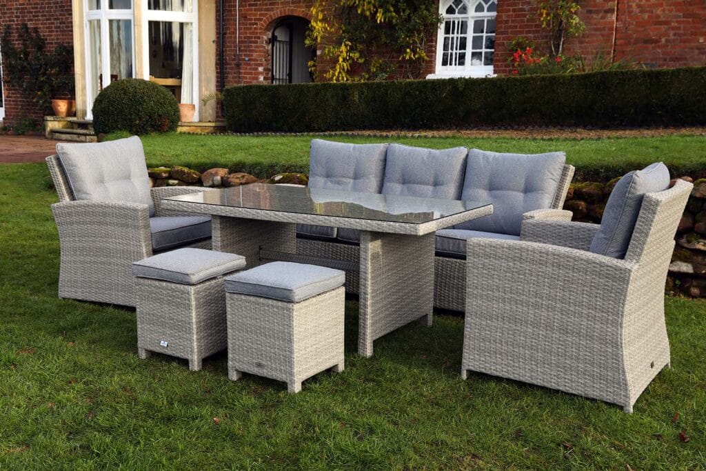 supremo barcelona lounge dining set