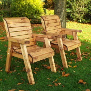Charles Taylor Straight Wooden Twin Seat