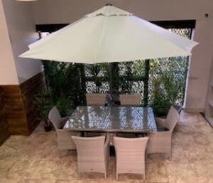 Supremo Barcelona 6 Seat Rectangular Set
