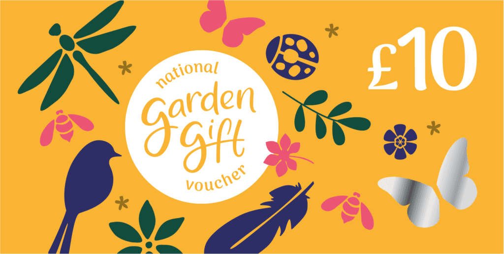 HTA £10 National Garden Gift Voucher – Burleydam Garden Centre