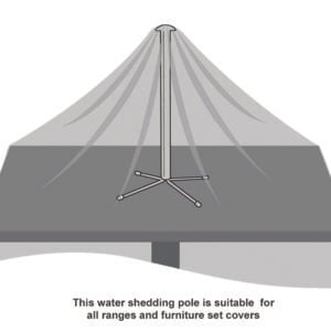 Garland Table Top Centre Water Shedding Pole