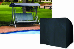 Garland 3 Seater Swing Seat Cover Black