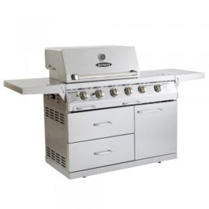 Outback Signature 4 Burner Gas BBQ – Stainless Steel