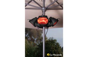 La Hacienda Heatmaster Popular Parasol Mounted Heater