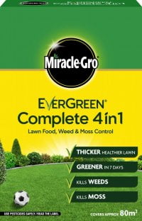 MIRACLE GRO® EVERGREEN® COMPLETE 4 IN 1 80sqm + 25% EXTRA FREE