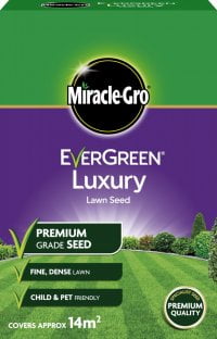 MIRACLE GRO® EVERGREEN® LUXURY LAWN SEED 14sqm