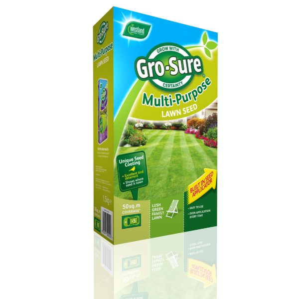 West Gro-Sure Multi Purpose Lawn Seed 50Sqm