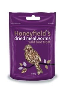 Honeyfields Dried Mealworms – 500g