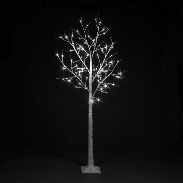 Birch Tree With 64 Cool White Leds – 1.5M