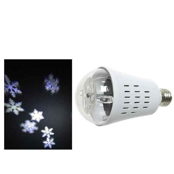 Led Indoor Snowflake Projector Bulb