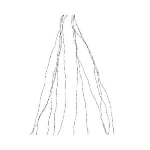 Micro LED Tree Lights  – 210cm – Multi Coloured – Green Cable