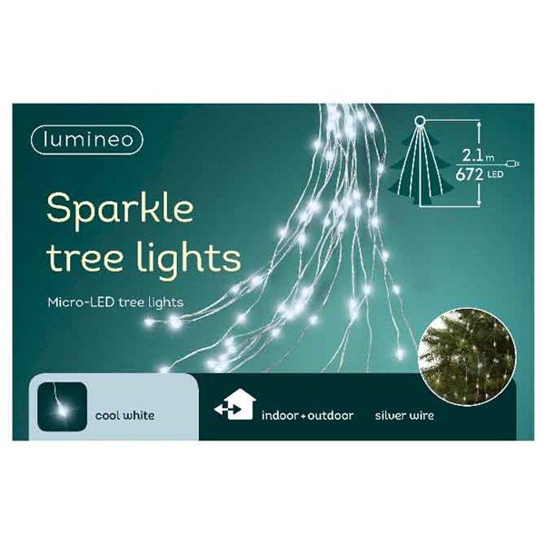 Micro Led Tree Lights  – 210Cm – Cool White