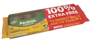 Peckish Complete Energy Balls – 100% Extra Free