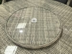 Lazia Round 6 Seat Dining Set