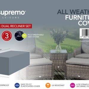 Supremo Dual Recliner Set All Weather Furniture Cover