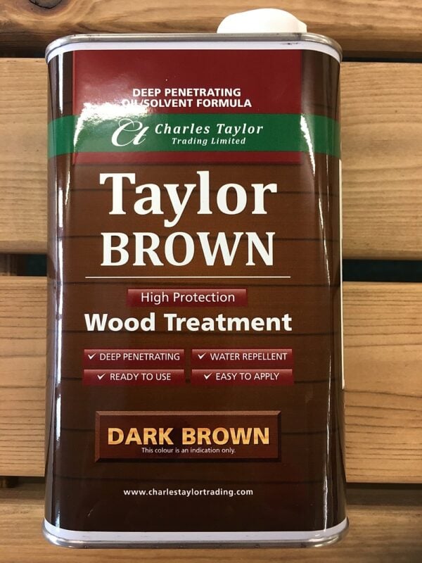 Charles Taylor Brown Wood Treatment – 1 L