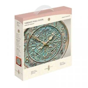 Outside In Verdant Wall Clock