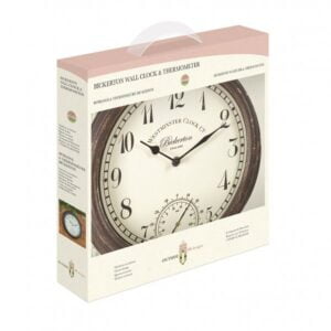 ‘Bickerton’ – Wall Clock & Thermometer