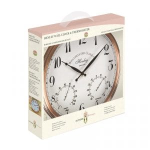 ‘Henley’ – Wall Clock & Thermometer