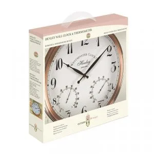 ‘Henley’ – Wall Clock & Thermometer