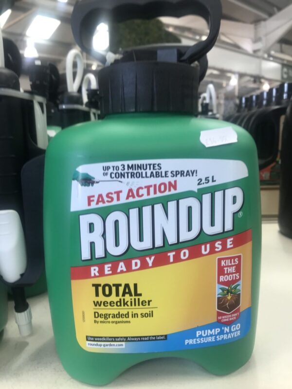 Roundup® Fast Action Ready to Use Weedkiller Pump ‘n Go -2.5L