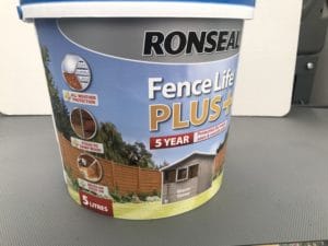 Ronseal Fencelife Plus + – 5L – Warm Stone