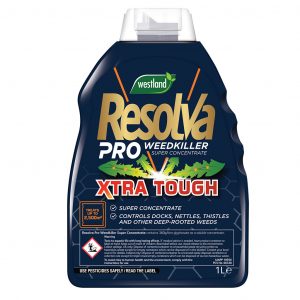 Resolva Pro Xtra Tough Weedkiller Super Concentrate 1L