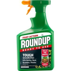 Roundup® Tough Ready to Use Weedkiller 1L + 20% Extra Free