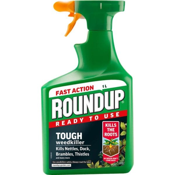 Roundup® Tough Ready to Use Weedkiller 1L + 20% Extra Free