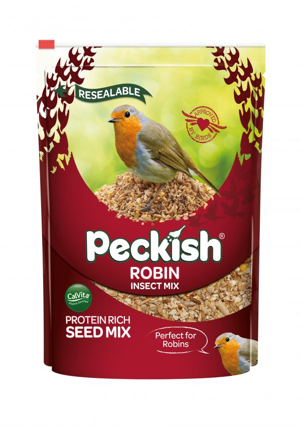 Peckish Robin Seed & Insect Mix – 1Kg