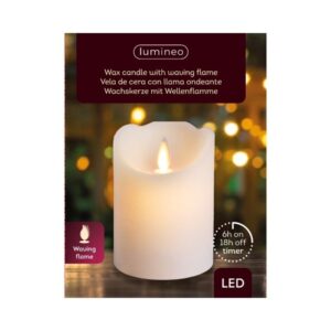 Wax Candle LED  – 10cm