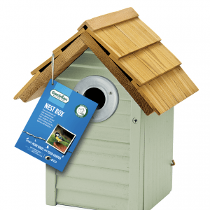 Gardman Beach Hut Nest Box – Green