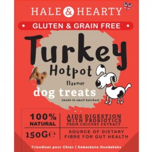 Zoon Hale & Hearty Turkey Hot Pot Grain Free Treats – 150g