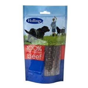Hollings Meat Treat Beef – 100g
