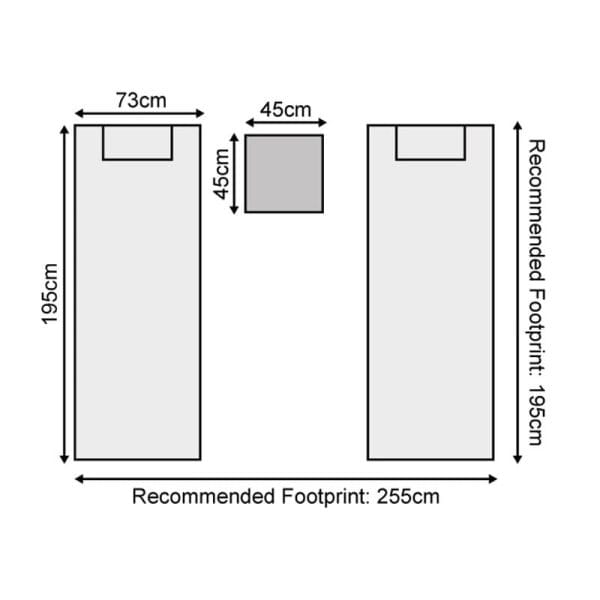 Nova – Heritage Madison Sun Lounger Set – White Wash