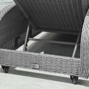 Nova – Heritage Madison Sun Lounger Set – White Wash