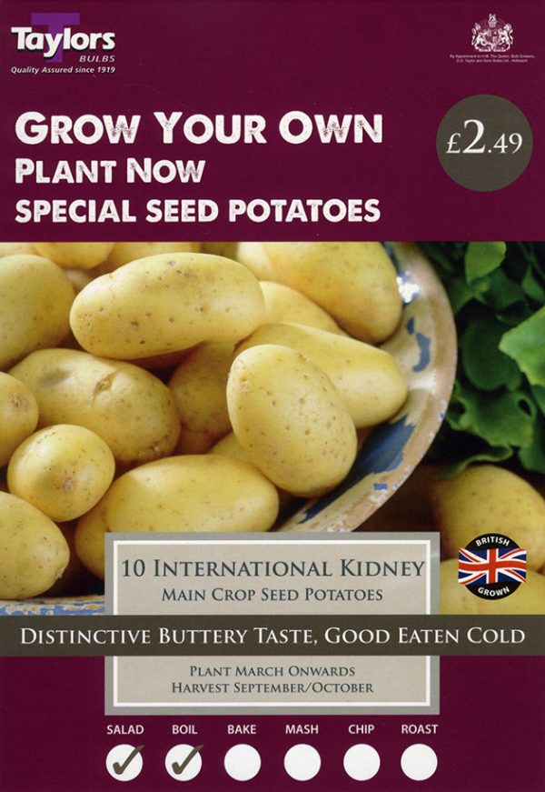 Seed Potato – INTERNATIONAL KIDNEY (MAIN CROP)