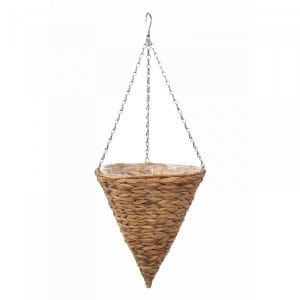 Hyacinth Hanging Cone – 12″