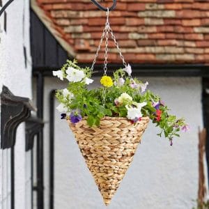 Hyacinth Hanging Cone – 12″