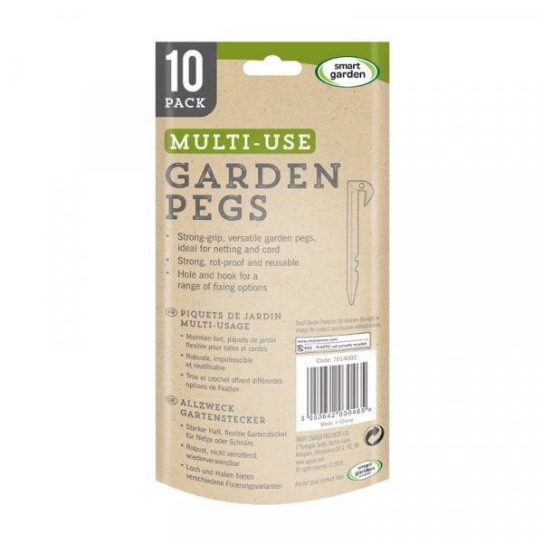 Multi-Use Garden Pegs- 10 Pack
