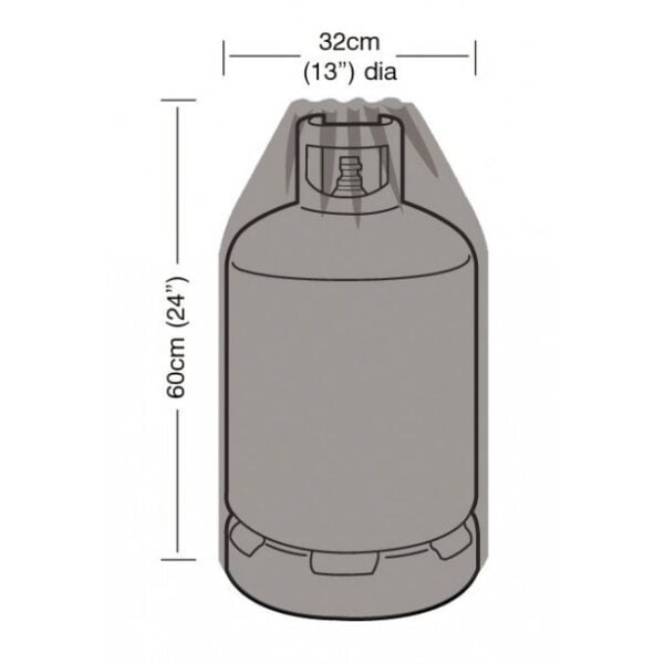 Garland 15kg Gas Bottle Cover Black