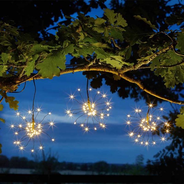 Smart – Triple StarBurst Solar String Lights