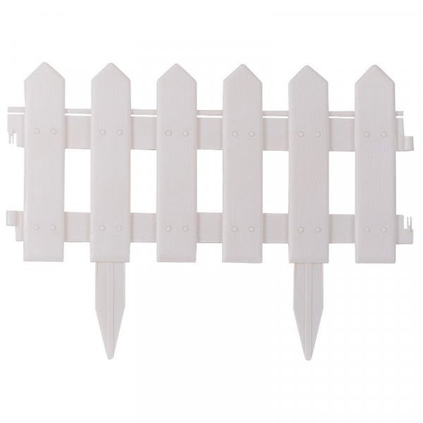 PicketFence, White, 20cm x 1.6m