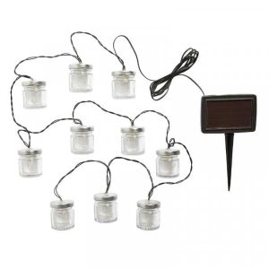Smart – Firefly Jar Solar String Lights – Set of 10
