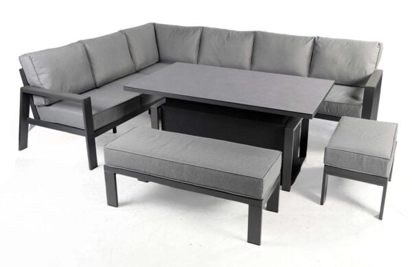 Supremo Melbury Corner Modular Set with Height adjustable table