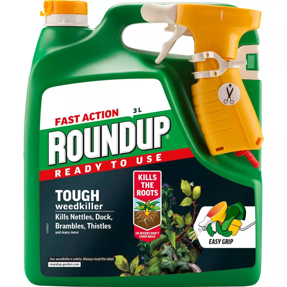 Roundup® Tough Ready to Use Weedkiller – 3L
