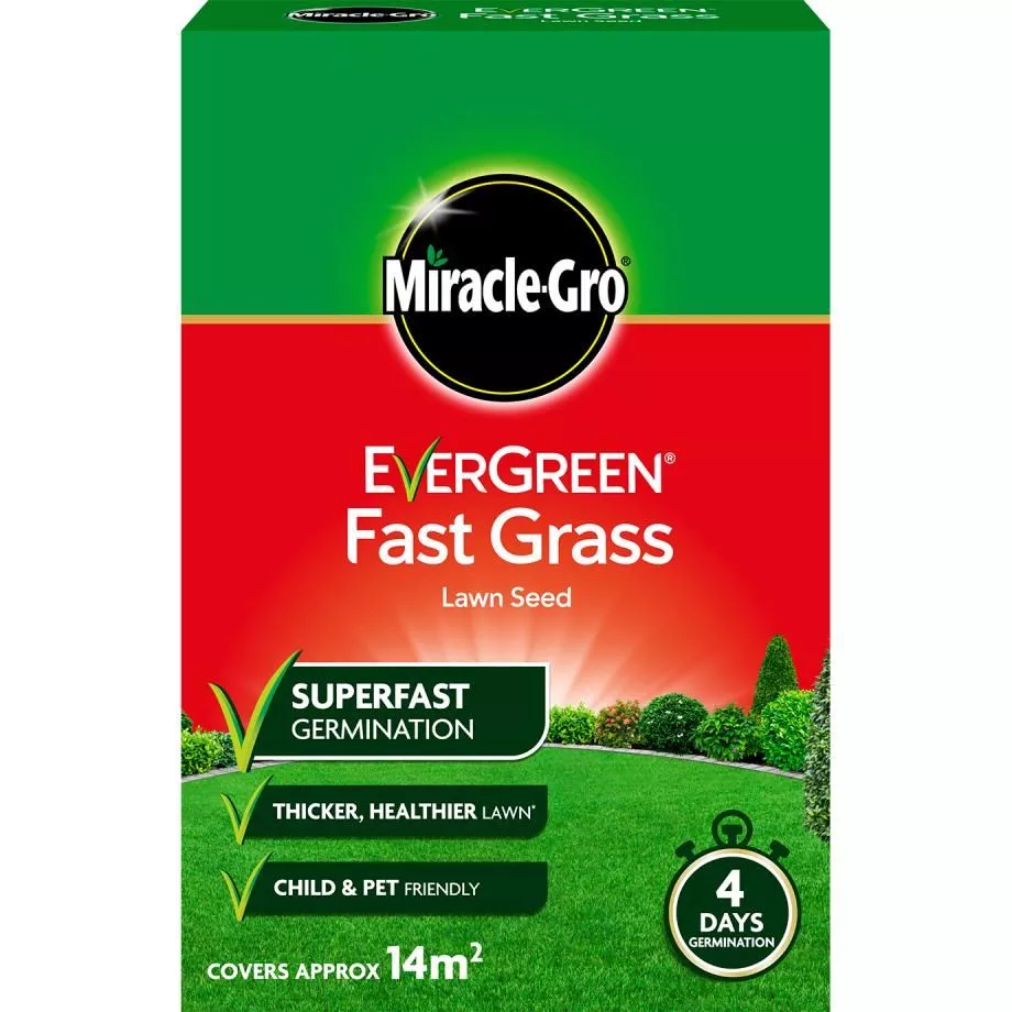 Miracle-Gro® EverGreen® Fast Grass Lawn Seed – 420g